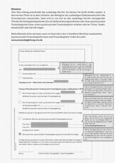 Vorschaubild Vorschaubild 2: Antragsformular:  Psychosoziale Prozessbegleitung